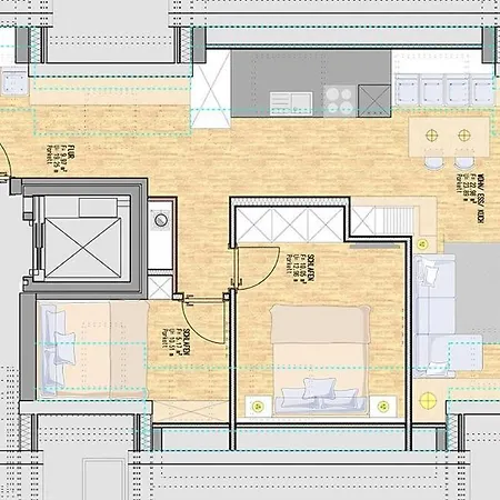 Apartment Achterhus - Lee Juist